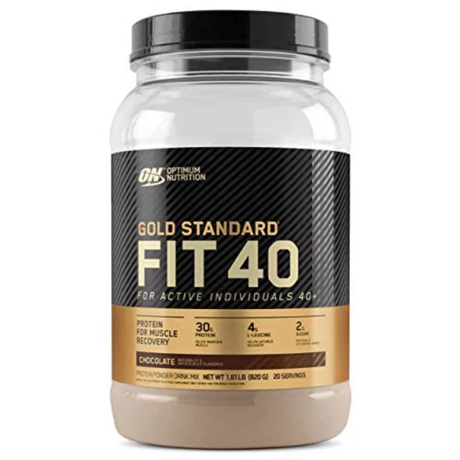 OPTIMUM NUTRITION Gold Standard FIT 40 Protein Powder Chocolate (1.81 Lbs. / 20 Servings) for $15