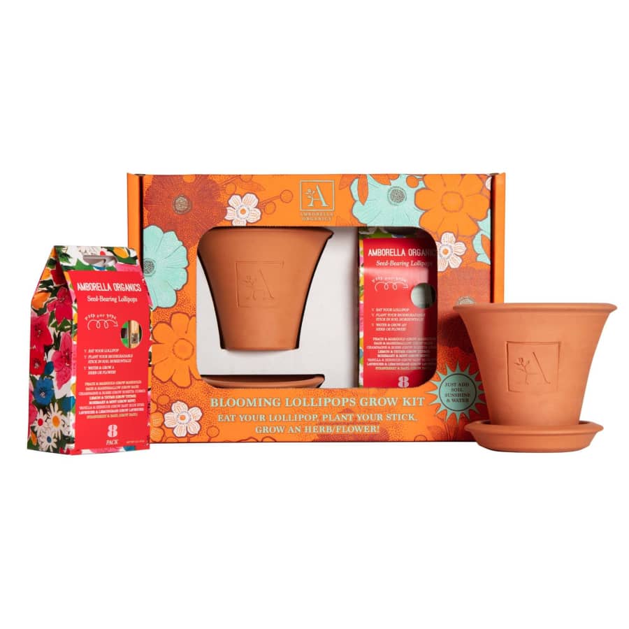 Amborella Organics Blooming Lollipops Grow Kit for $10