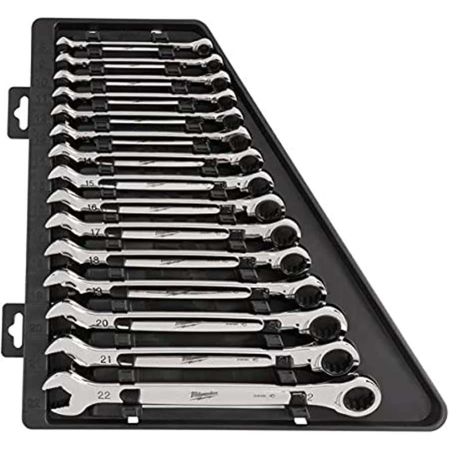 Milwaukee Metric Ratcheting Combination Wrench Set: $100 Milwaukee Metric Ratcheting Combination Wrench Set: $100