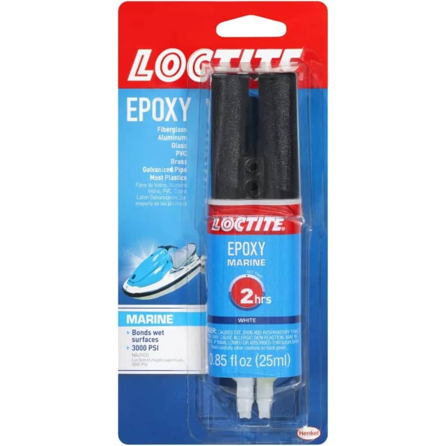 Loctite Epoxy Marine 0.85-oz. Syringe for $10 Loctite Epoxy Marine 0.85-oz. Syringe for $10