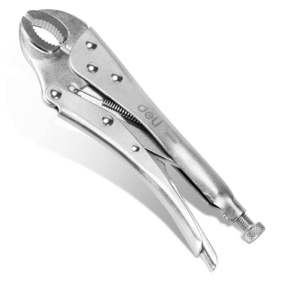Deli 10" Curved Jaw Locking Pliers for $11