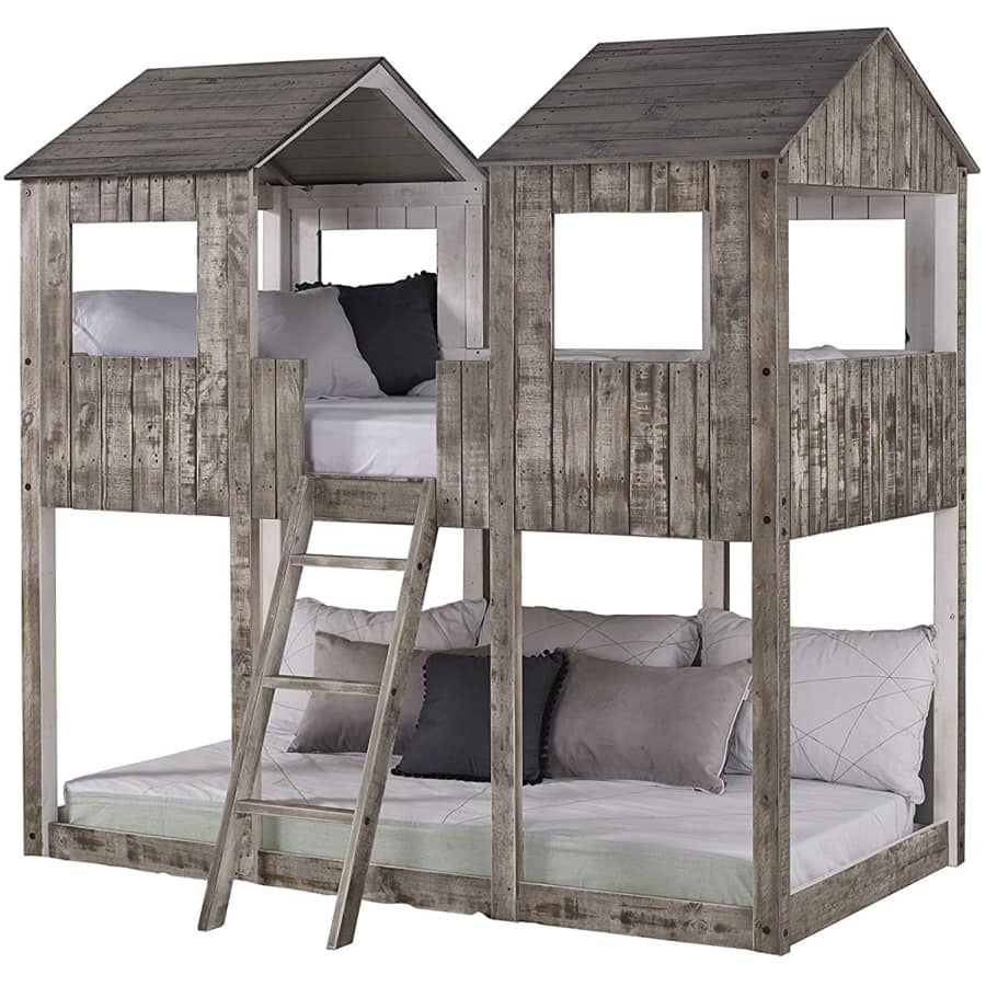 Donco Kids Tower Twin Bunk Bed for $591 Donco Kids Tower Twin Bunk Bed for $591