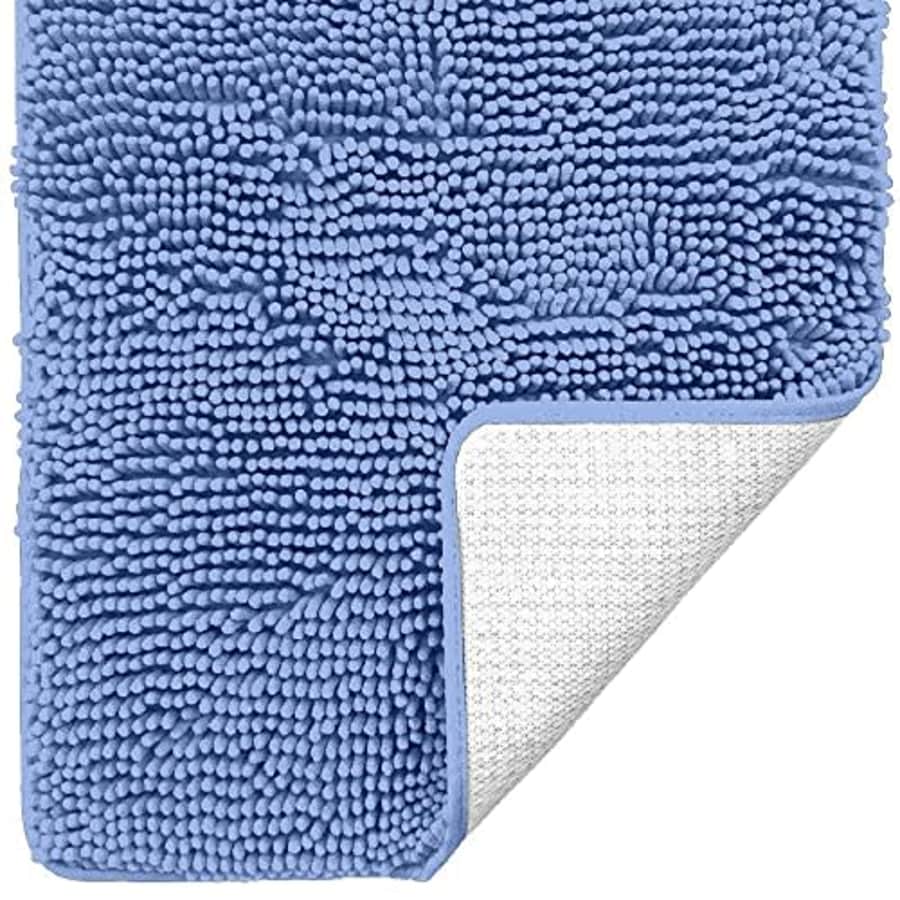 Gorilla Grip Soft Absorbent Bathroom Rugs, 36x24, Luxury Chenille Shaggy Bath Mat, Machine Washable for $22