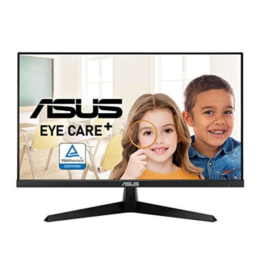 ASUS VY249HE 23.8 Eye Care Monitor, 1080P Full HD, 75Hz, IPS, Adaptive-Sync/FreeSync, Eye Care for $83