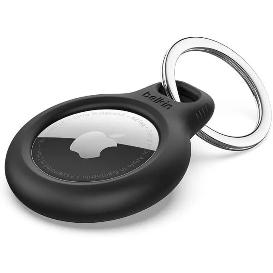 Belkin Apple AirTag Holder with Key Ring for $10 Belkin Apple AirTag Holder with Key Ring for $10