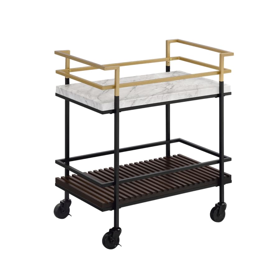Marble Serving Cart for $170 Marble Serving Cart for $170