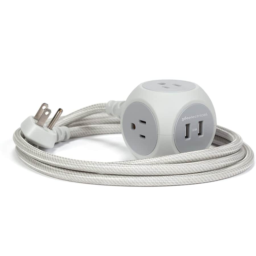 360 Electrical Habitat 12-Foot Braided Extension Cord for $23