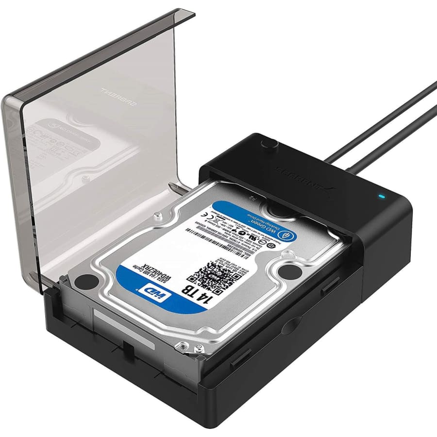 SabrentUSB 3.0 to SATA External Hard Drive Lay-Flat Docking Station for $23