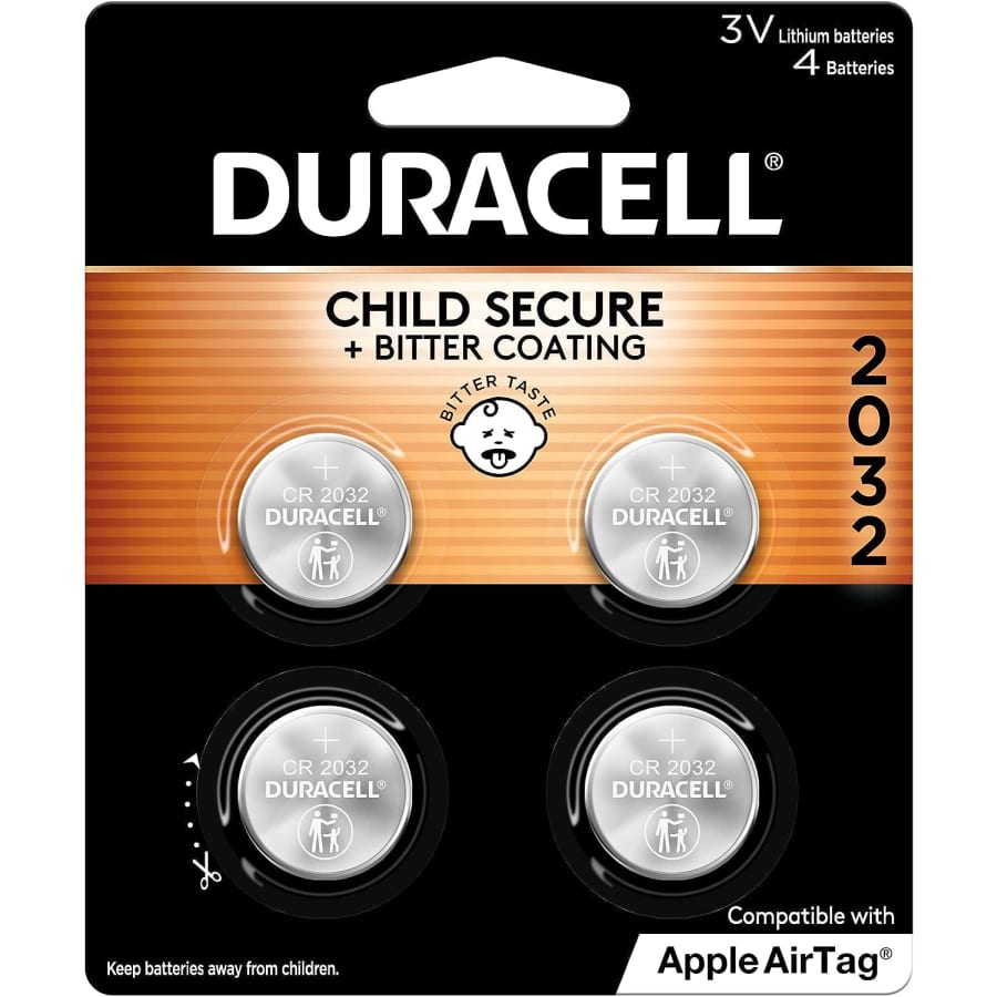 Duracell 2032 Lithium Battery 4-Pack for $6.58 via Sub & Save Duracell 2032 Lithium Battery 4-Pack for $6.58 via Sub & Save