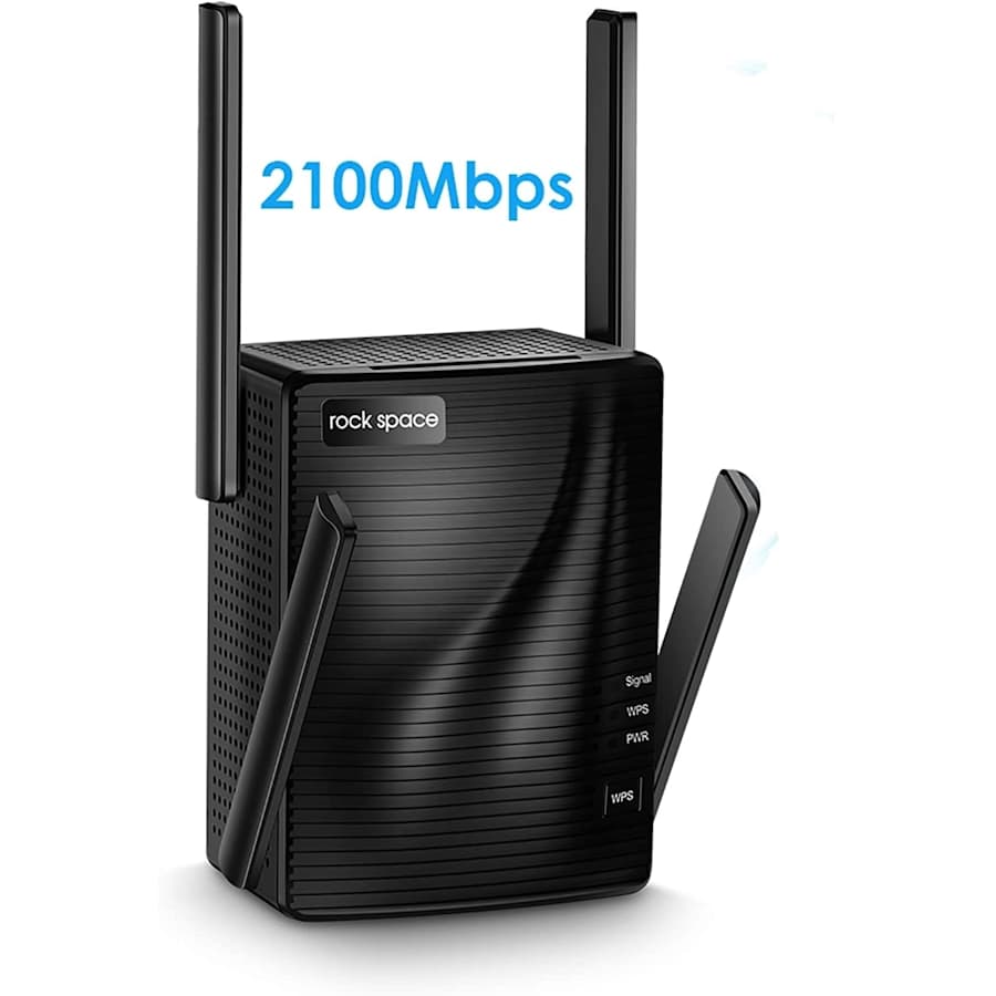 Rockspace AC2100 Dual-Band WiFi Range Extender for $36 Rockspace AC2100 Dual-Band WiFi Range Extender for $36