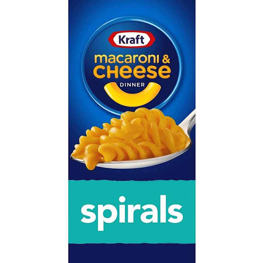 Kraft Spirals Original Macaroni & Cheese Dinner for $1