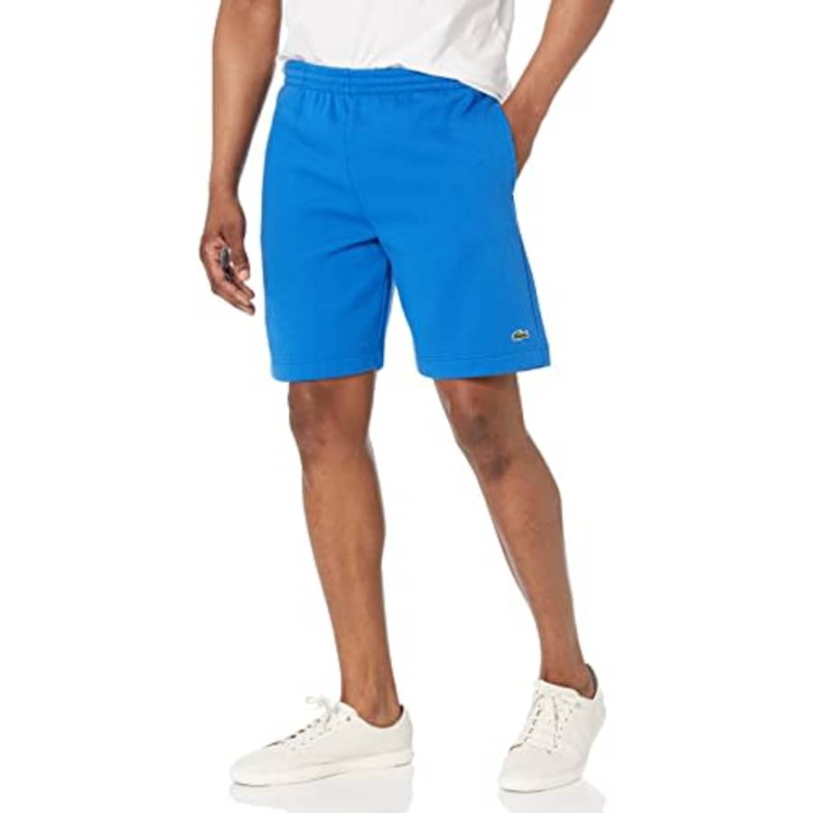 Lacoste Men's Organic Brushed Cotton Fleece Shorts, Kingdom, 3X-Large for $44 Lacoste Men's Organic Brushed Cotton Fleece Shorts, Kingdom, 3X-Large for $44