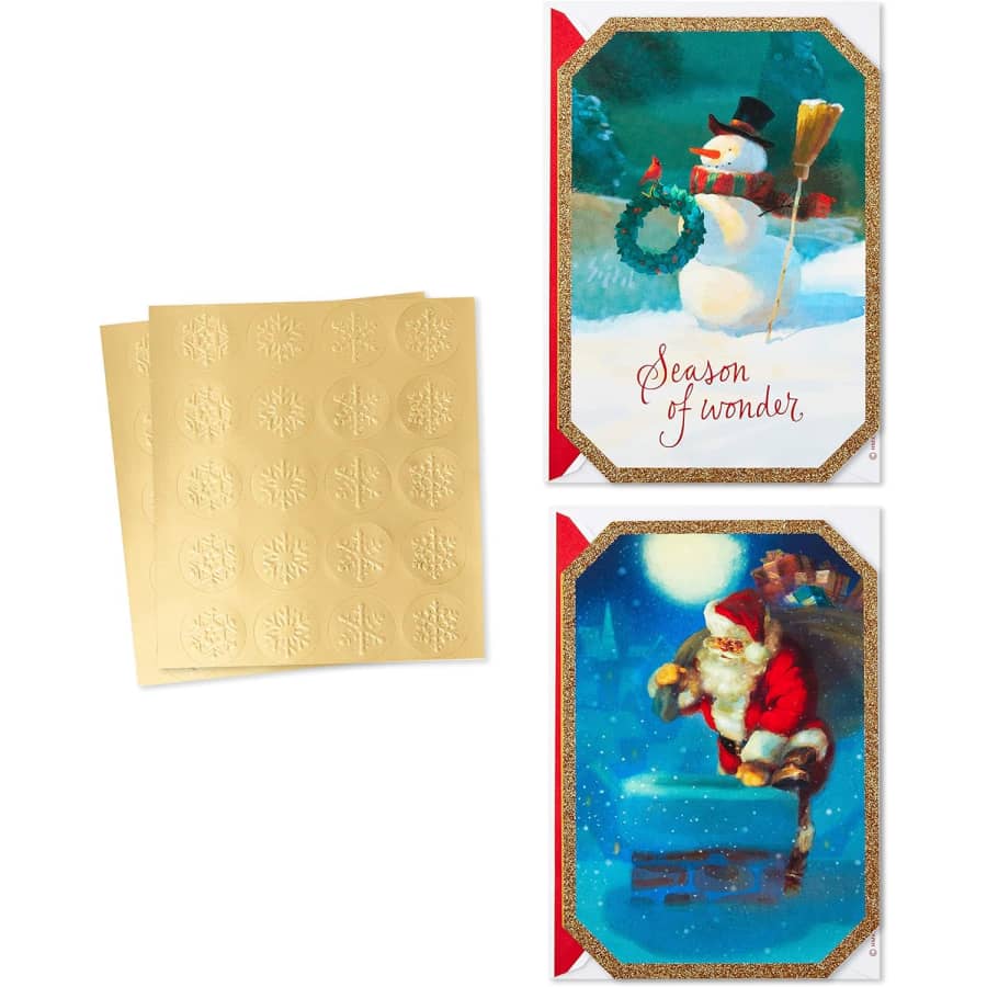 Hallmark 40-Count Boxed Christmas Cards Assortment for $16 Hallmark 40-Count Boxed Christmas Cards Assortment for $16