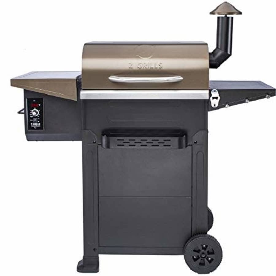 Z Grills ZPG-6002B 2020 New Model Wood Pellet Grill & Smoker 6 in 1 BBQ Grill Auto Temperature for $360