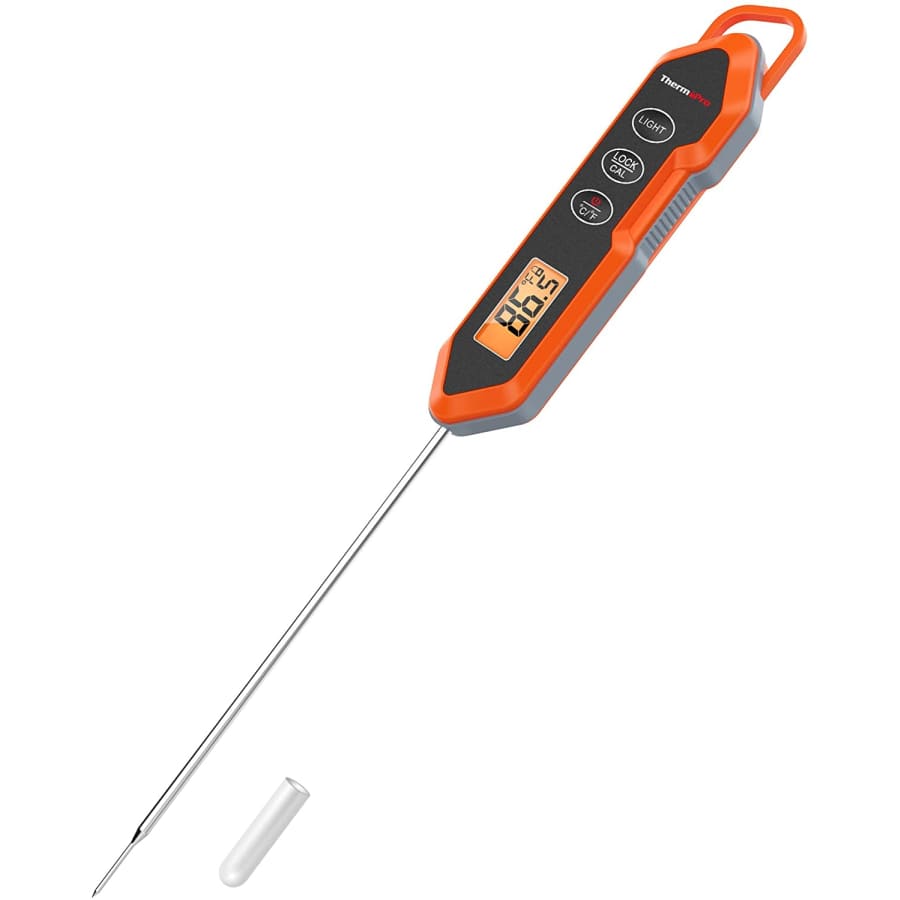 ThermoPro Waterproof Instant Read Food Thermometer for $16