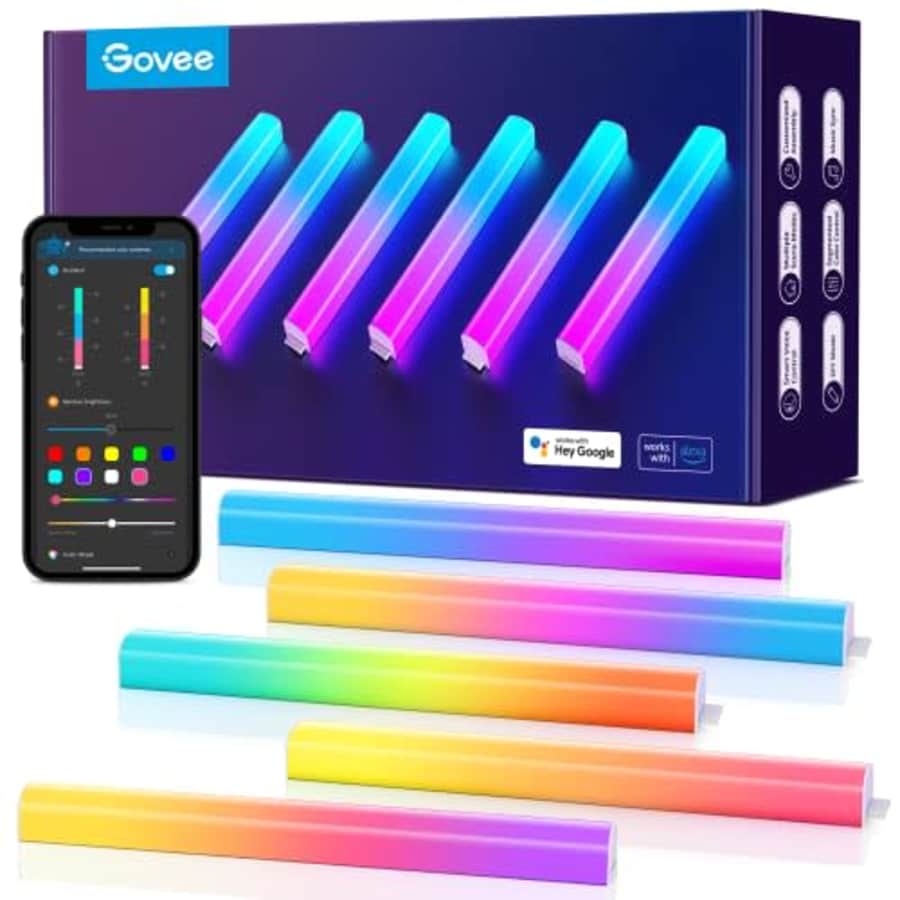 Govee Glides Smart LED Light Bar 6-Pack for $35 w/ Prime