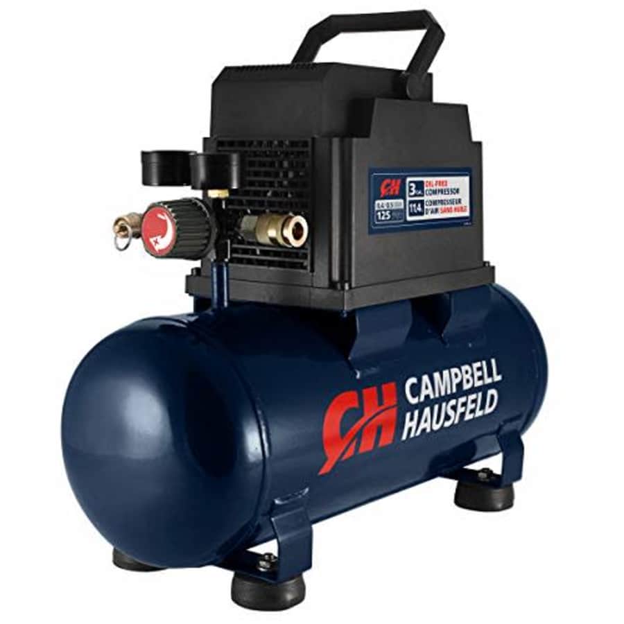 Campbell Hausfeld 3 gallon Air Compressor with Inflation Kit & Air Hose, 3 Gallon Portable for $258