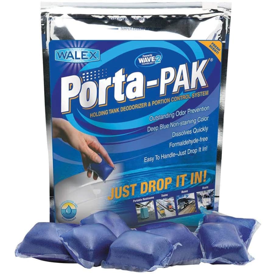 Walex Porta-Pak Holding Tank Deodorizer Drop-In 50-Pack for $40