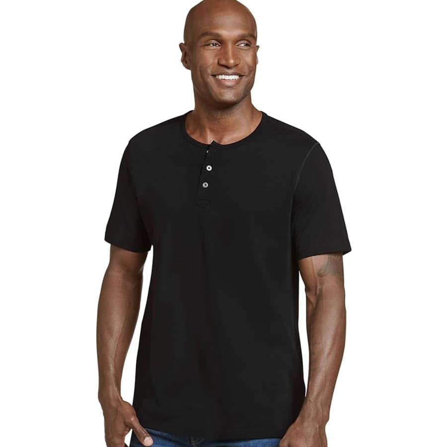 Jockey Men's Loungewear Signature Henley for $6