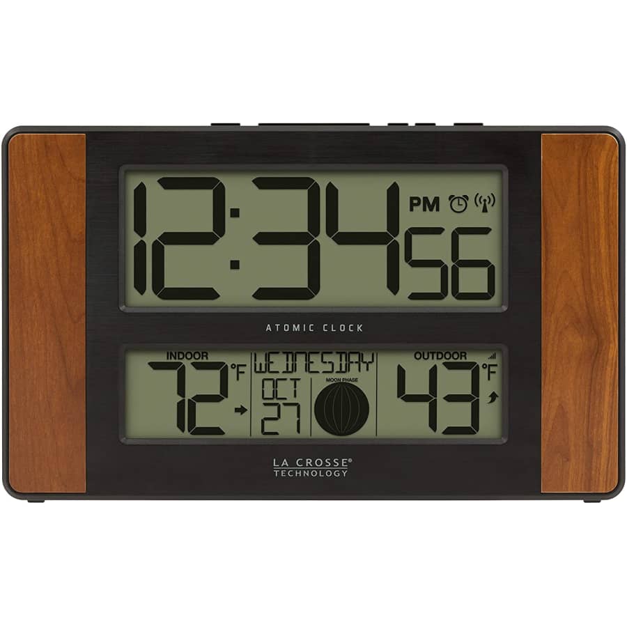 La Crosse Technology Atomic Digital Clock for $43 La Crosse Technology Atomic Digital Clock for $43