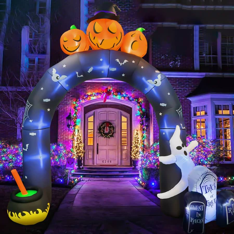 GVDV 10-Foot Inflatable Halloween Archway for $35 GVDV 10-Foot Inflatable Halloween Archway for $35