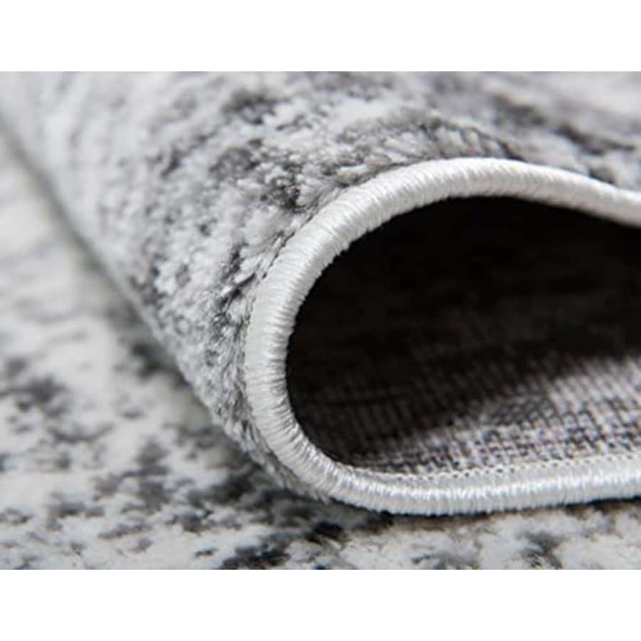 Unique Loom Sofia Collection Area Rug - Casino (2' x 3' 11" Runner, Gray/ Beige) for $24