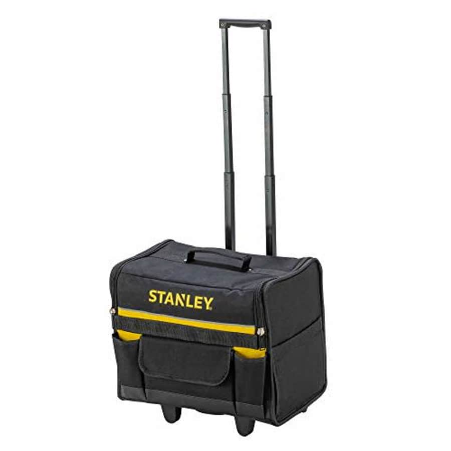 Stanley Tools STANLEY 18 Inch Soft Tool Bag on Wheels in Resistant 600 x 600 Denier with Removable Dividers for for $81