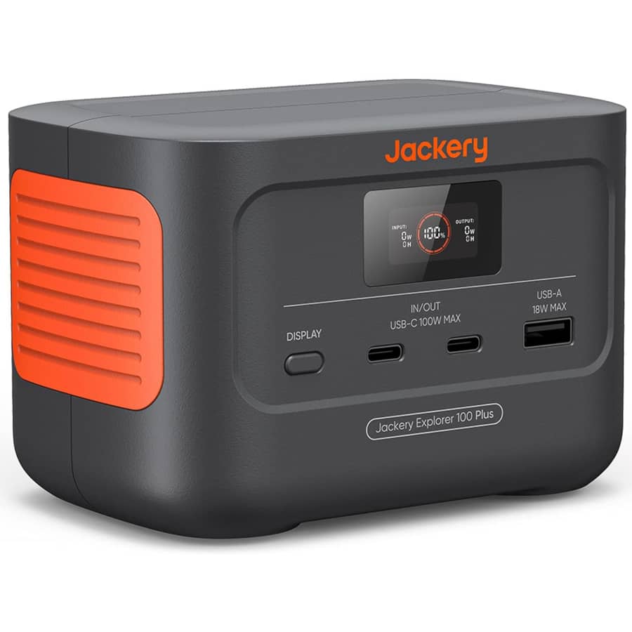 Jackery Explorer 100 Plus 128W Portable Power Station for $100 Jackery Explorer 100 Plus 128W Portable Power Station for $100