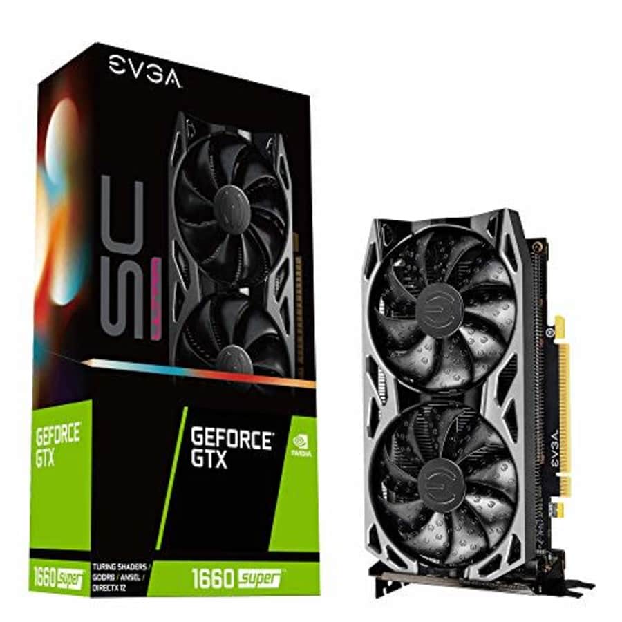 EVGA 06G-P4-1068-KR GeForce GTX 1660 Super Sc Ultra Gaming, 6GB GDDR6, Dual Fan, Metal Backplate for $239