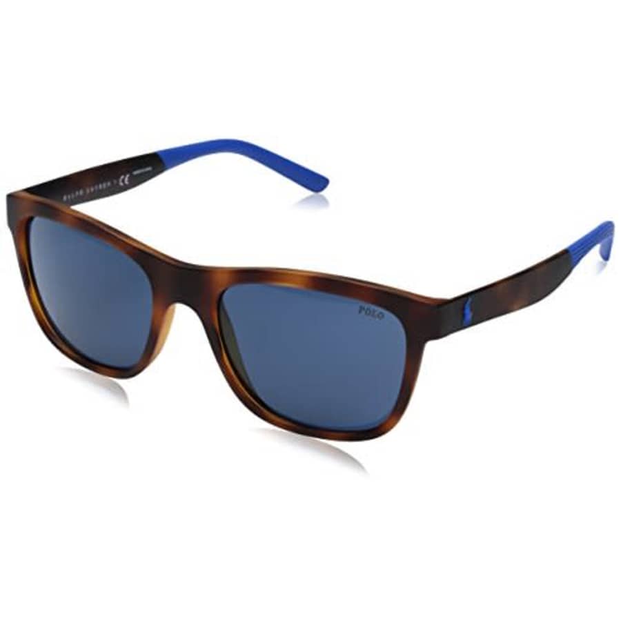 Polo Ralph Lauren Men's PH4120 Square Sunglasses, Yellow Havana/Blue, 55 mm for $263 Polo Ralph Lauren Men's PH4120 Square Sunglasses, Yellow Havana/Blue, 55 mm for $263