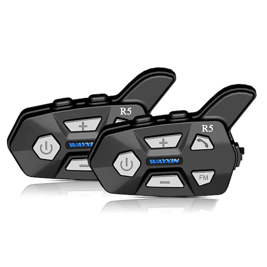 Wayxin R5 Bluetooth Helmet Headset 2-Pack for $63