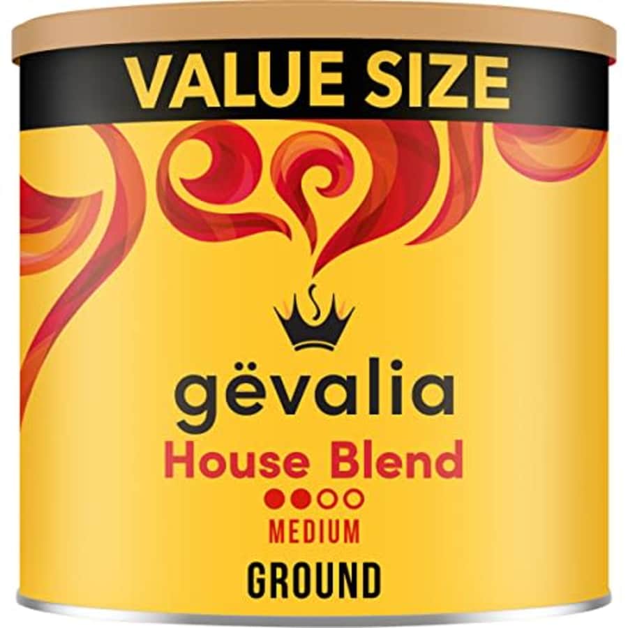 Gevalia House Blend Ground Coffee (30.8 oz Canister) for $17