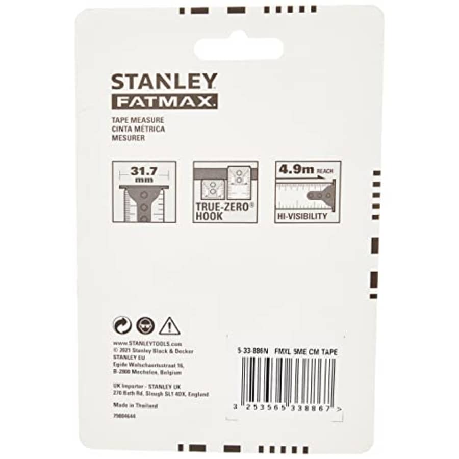 Stanley FatMax Xtreme 5m/16ft Tape Measure, 5-33-886 for $27