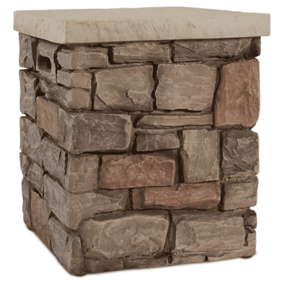 Real Flame Sedona Concrete Propane Tank Cover for $113