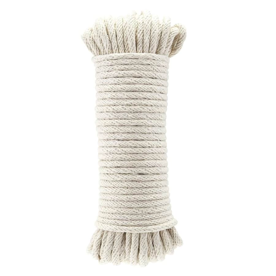 Amazon Basics Natural Cotton Braided Rope: $3.98 via Sub. & Save Amazon Basics Natural Cotton Braided Rope: $3.98 via Sub. & Save