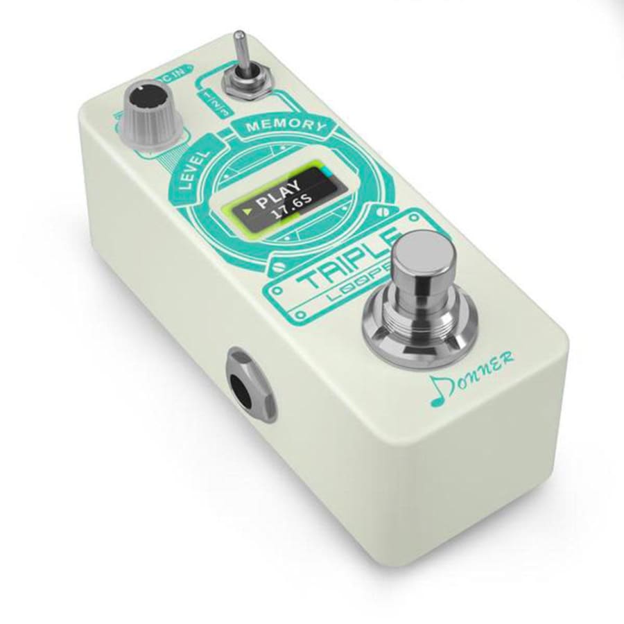 Donner Triple Looper Guitar Pedal for $80