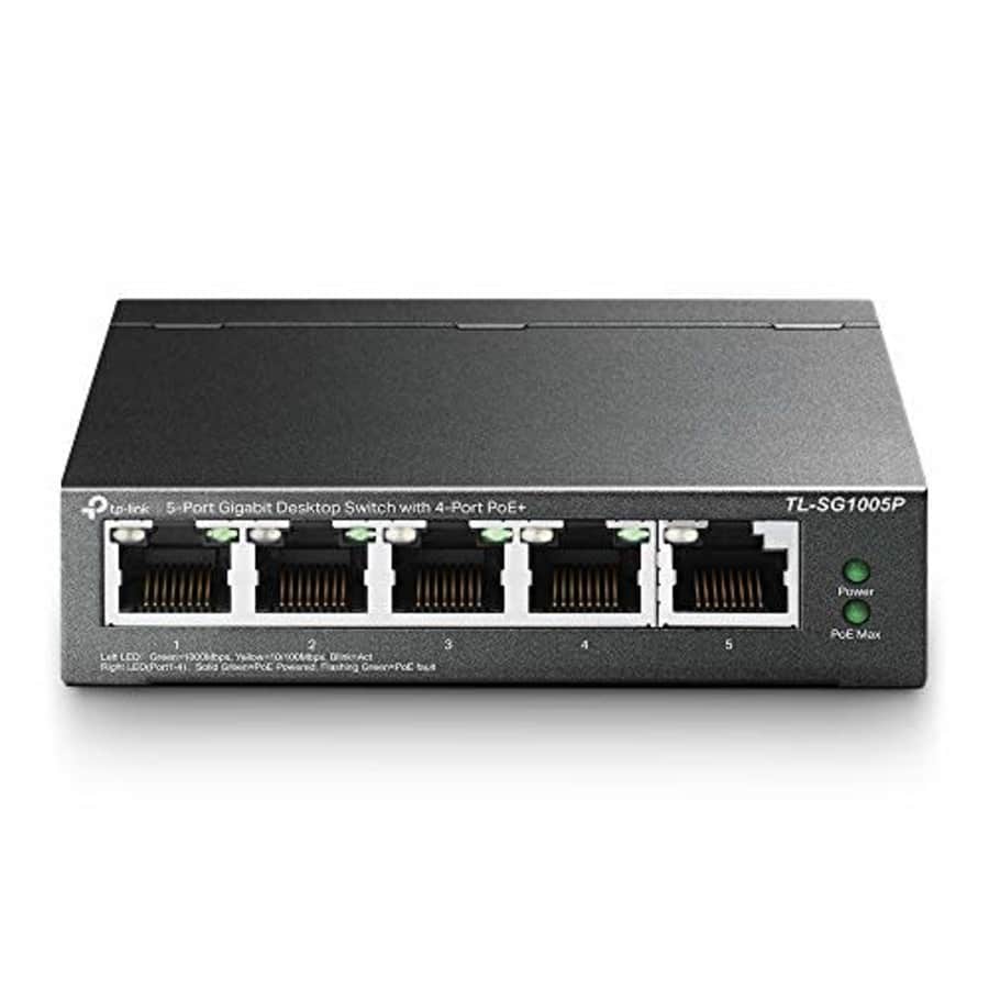 TP-Link V2 5-Port PoE Switch for $45