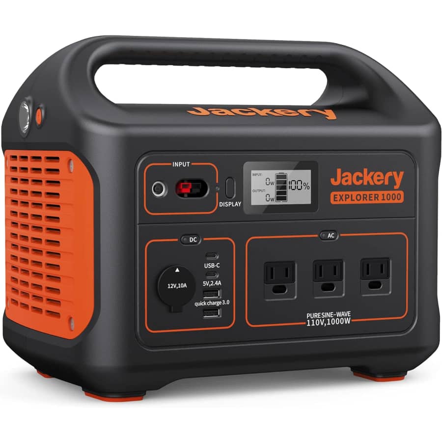Jackery Explorer 1000 1,000W Portable Power Station for $549 Jackery Explorer 1000 1,000W Portable Power Station for $549