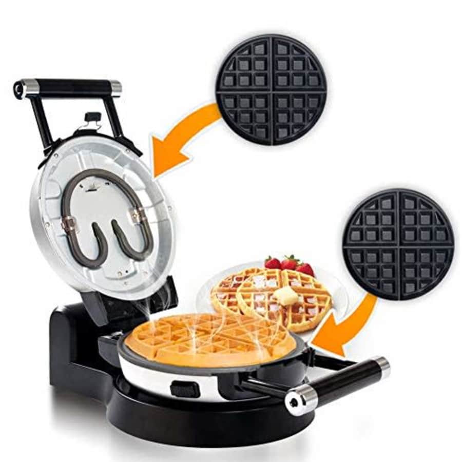 Secura 360° Rotating Belgian Waffle Maker for $42