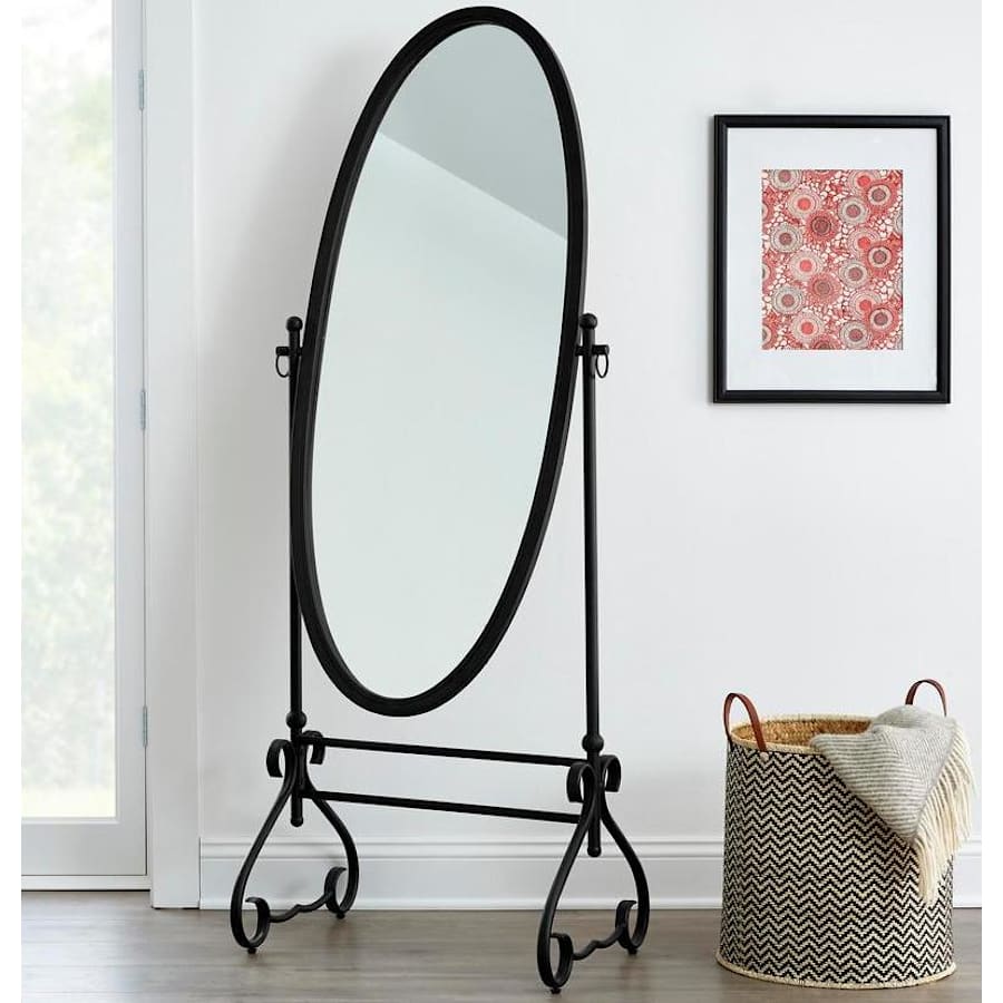 StyleWell 67" Oval Tilting Full-Length Standing Mirror for $72