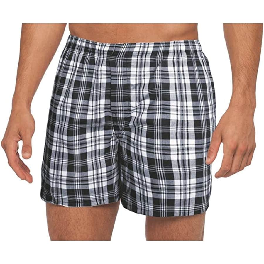 Gildan Men's Woven Boxers 5-Pack for $20 Gildan Men's Woven Boxers 5-Pack for $20