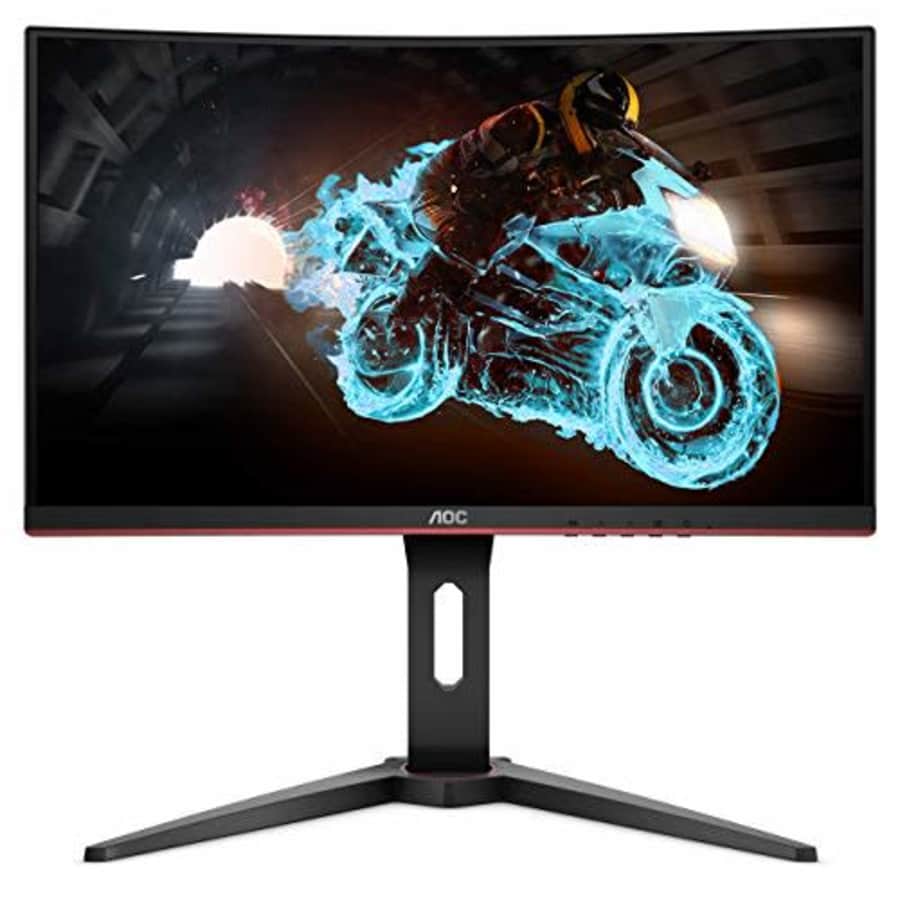 AOC C24G1A 24" Curved Frameless Gaming Monitor, FHD 1920x1080, 1500R, VA, 1ms MPRT, 165Hz (144Hz for $140 AOC C24G1A 24" Curved Frameless Gaming Monitor, FHD 1920x1080, 1500R, VA, 1ms MPRT, 165Hz (144Hz for $140