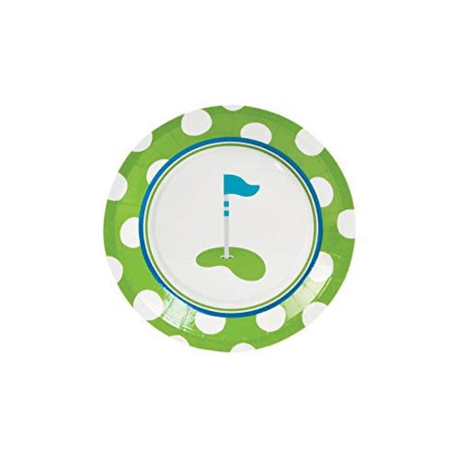 Fun Express - Golf PaR-Tee Dessert Plates for Birthday - Party Supplies - Print Tableware - Print for $10 Fun Express - Golf PaR-Tee Dessert Plates for Birthday - Party Supplies - Print Tableware - Print for $10
