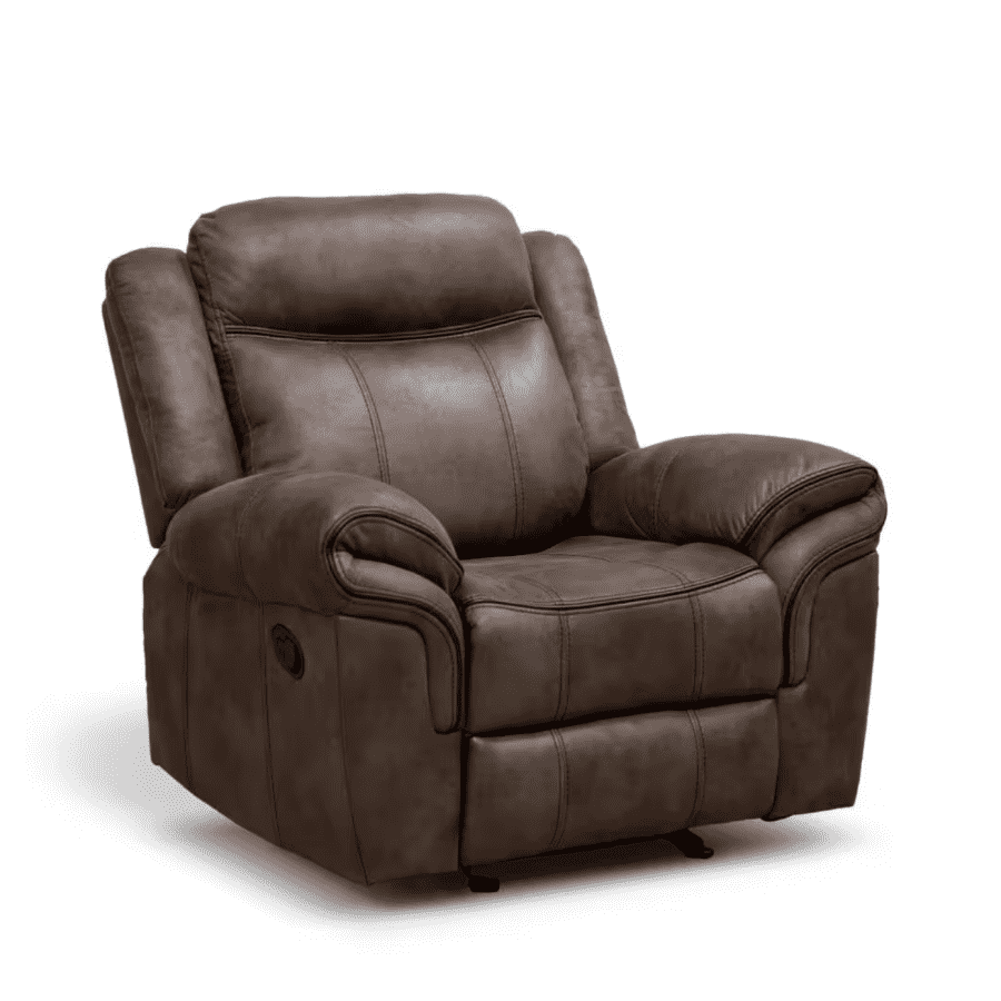 Furniture of America Amelia Microsuede Glider Recliner for $393 Furniture of America Amelia Microsuede Glider Recliner for $393