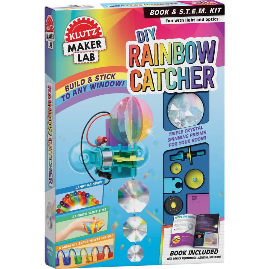 Klutz Lab STEM Kit: DIY Rainbow Catcher for $20 Klutz Lab STEM Kit: DIY Rainbow Catcher for $20