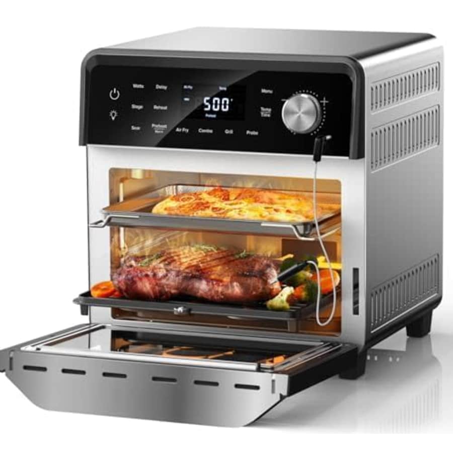 Nuwave TODD ENGLISH Air Fryer Grill Oven Combo, TRUE Char & Flavor, 100 in 1 Super Convection for $210 Nuwave TODD ENGLISH Air Fryer Grill Oven Combo, TRUE Char & Flavor, 100 in 1 Super Convection for $210