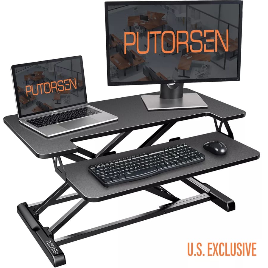Putorsen Standing Desk Converter for $70