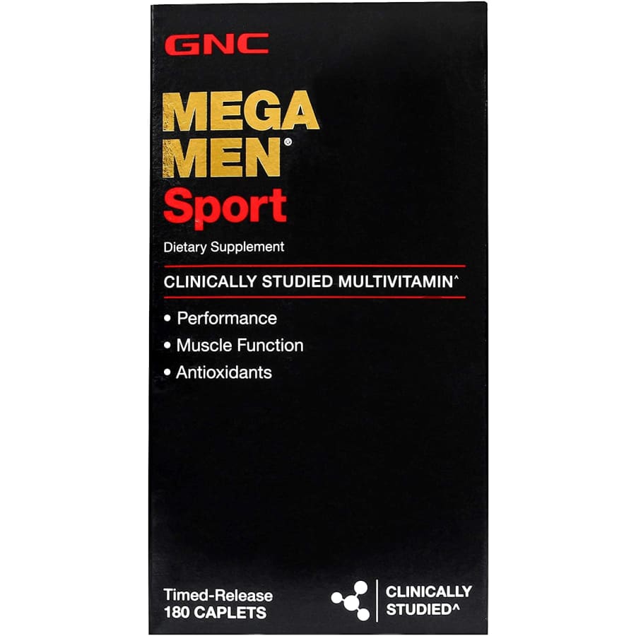 GNC Mega Men Sport Daily Multivitamin 180-Count Pack for $59
