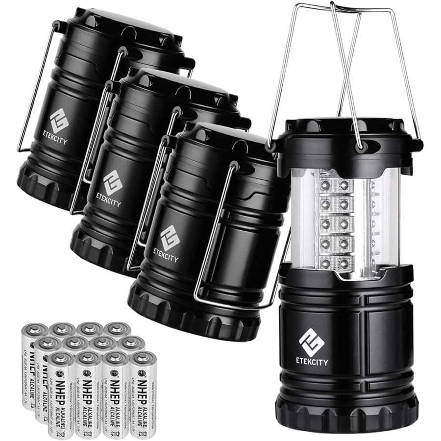 Etekcity Lantern 4-Pack w/ 12 AA Batteries for $21 Etekcity Lantern 4-Pack w/ 12 AA Batteries for $21