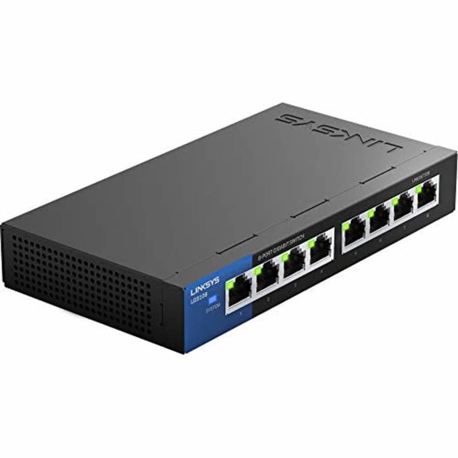 Linksys LGS108 8-port gigabit Smart switch for $40 Linksys LGS108 8-port gigabit Smart switch for $40